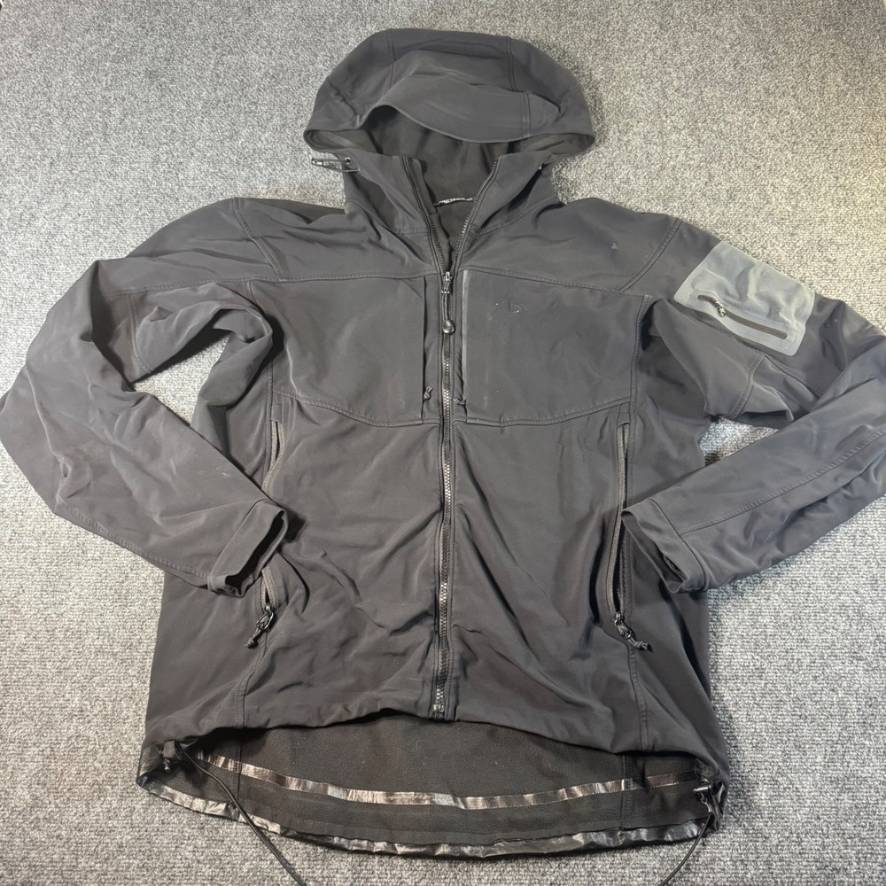 Arcteryx Gamma MX Hoody Mens Large Black Softshell Jacket 19274 Hooded Coat